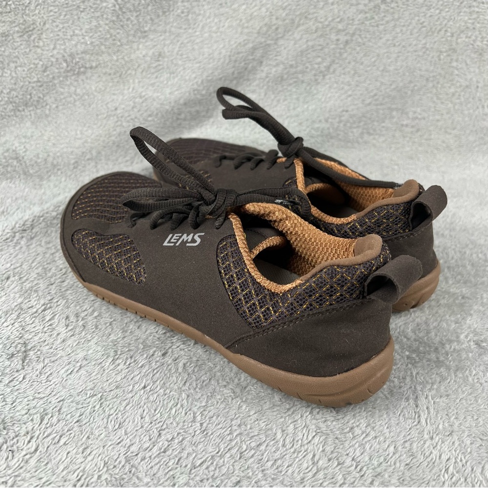 LEMS Primal 2 Minimalist Barefoot Shoes Womens 9.5 Mens 8 Brown Sneaker - Picture 3 of 10